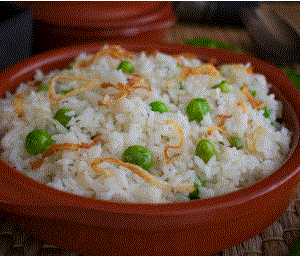 Green Peas Pulao